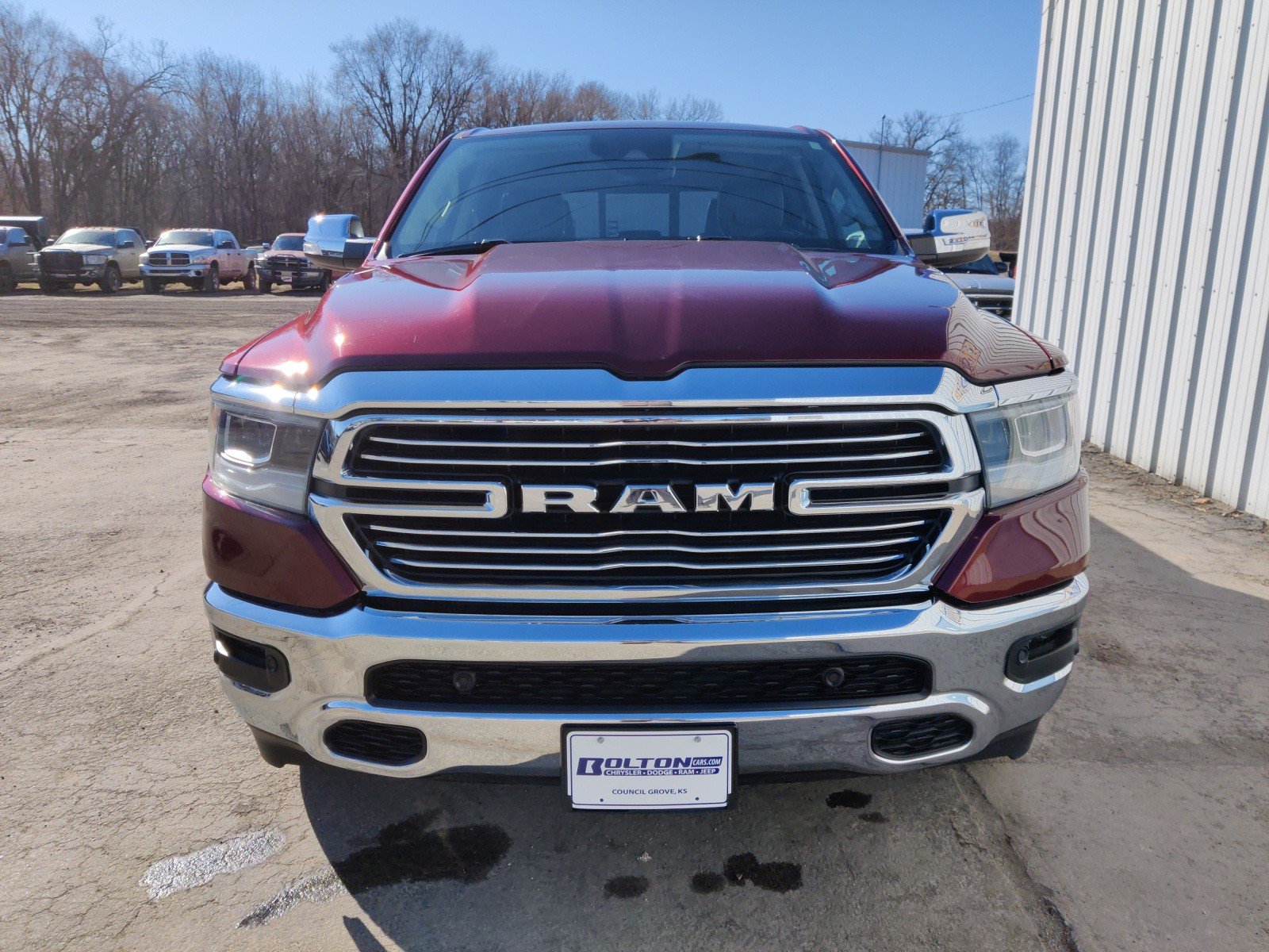 Used 2022 RAM Ram 1500 Pickup Laramie with VIN 1C6SRFJTXNN115815 for sale in Council Grove, KS