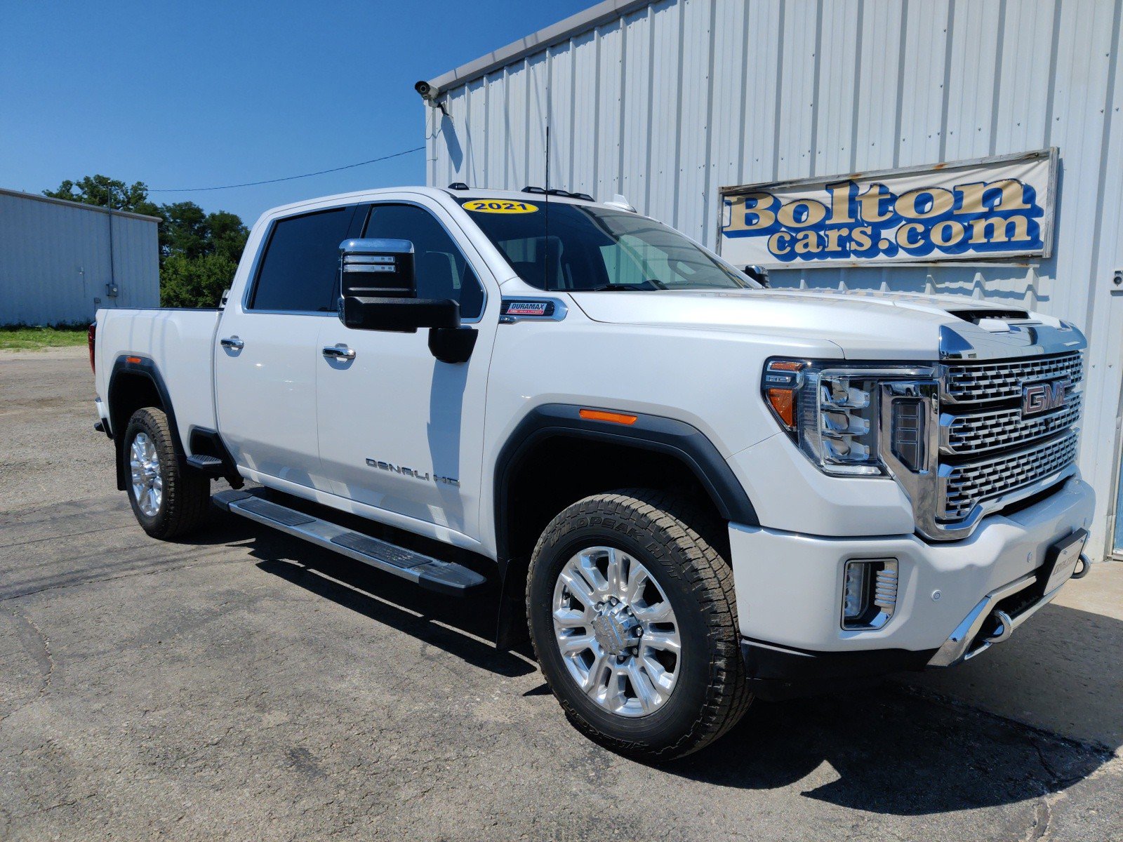 Used 2021 GMC Sierra 2500 Denali HD Denali with VIN 1GT49REY1MF199959 for sale in Council Grove, KS