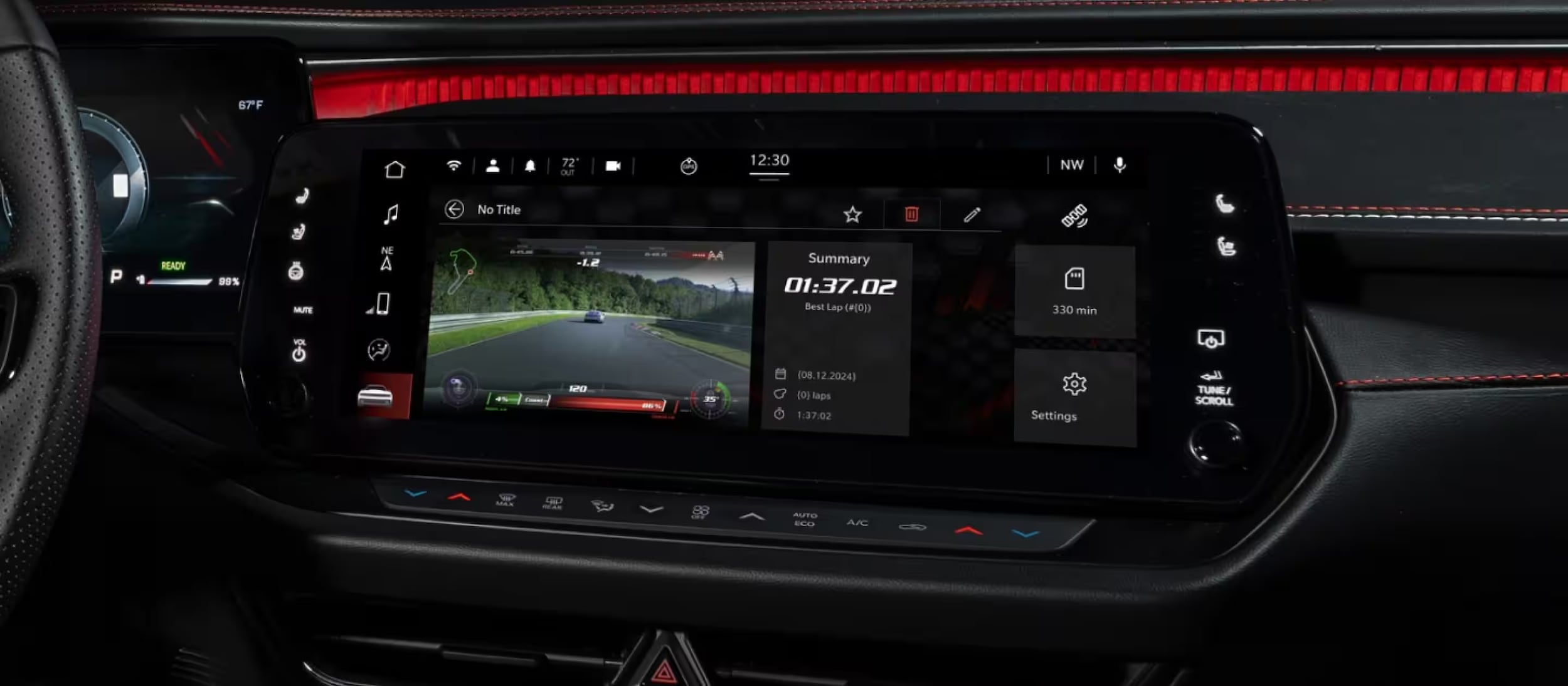 Interior of the 2026 Dodge Charger near Sulphur