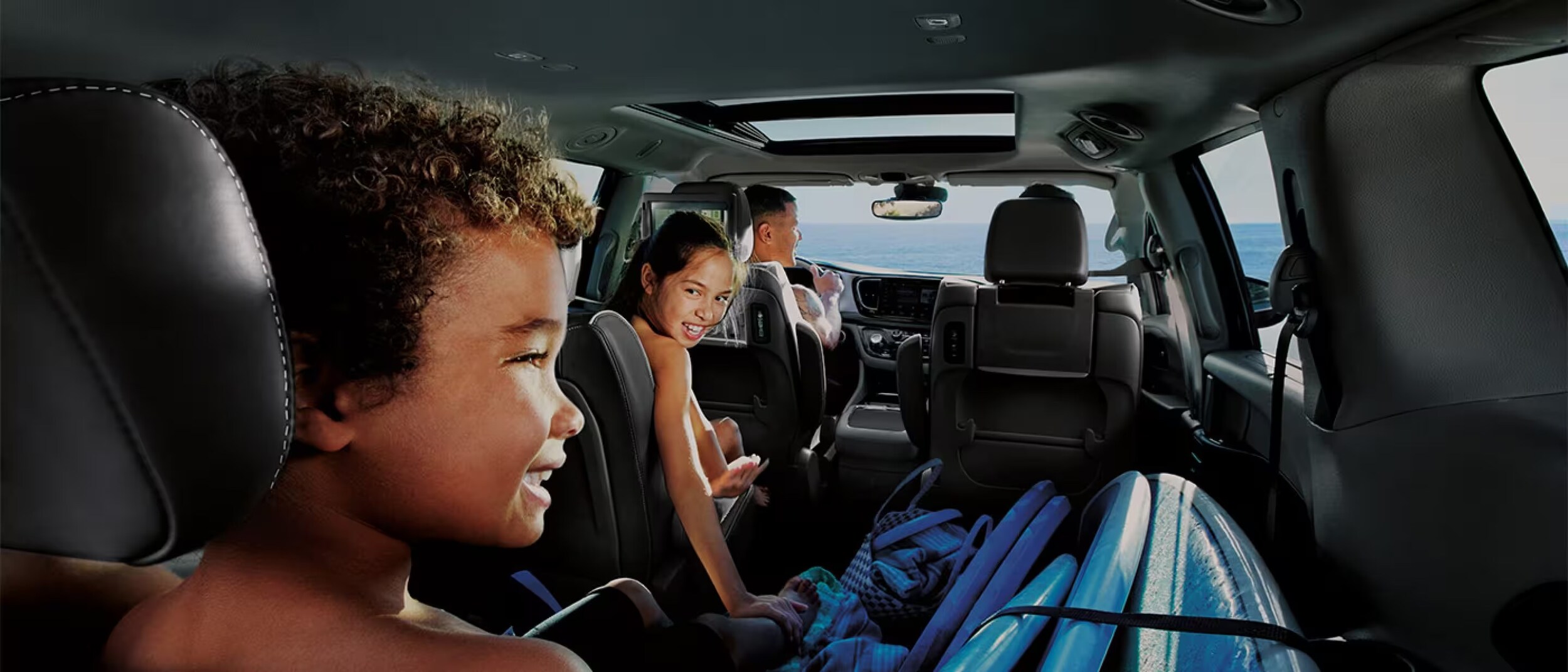 Interior of the 2026 Chrysler Pacifica near Beaumont