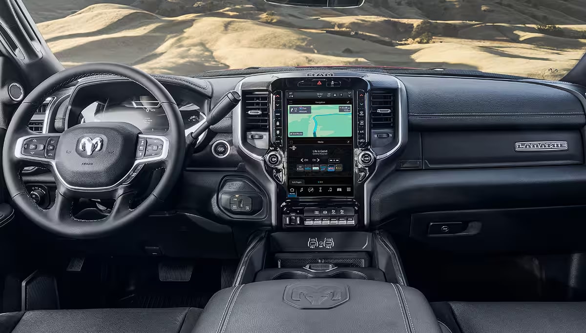 Interior of the 2025 Ram 2500 Near Lake Charles, LA