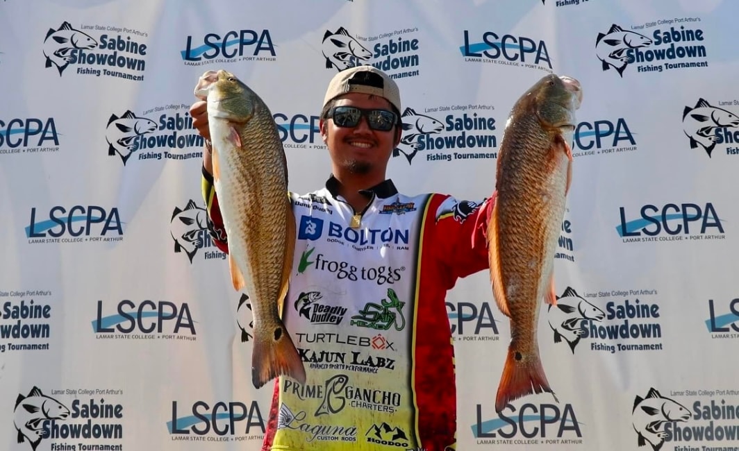 Sponsor of Local Fisherman Daniel D Near Lake Charles