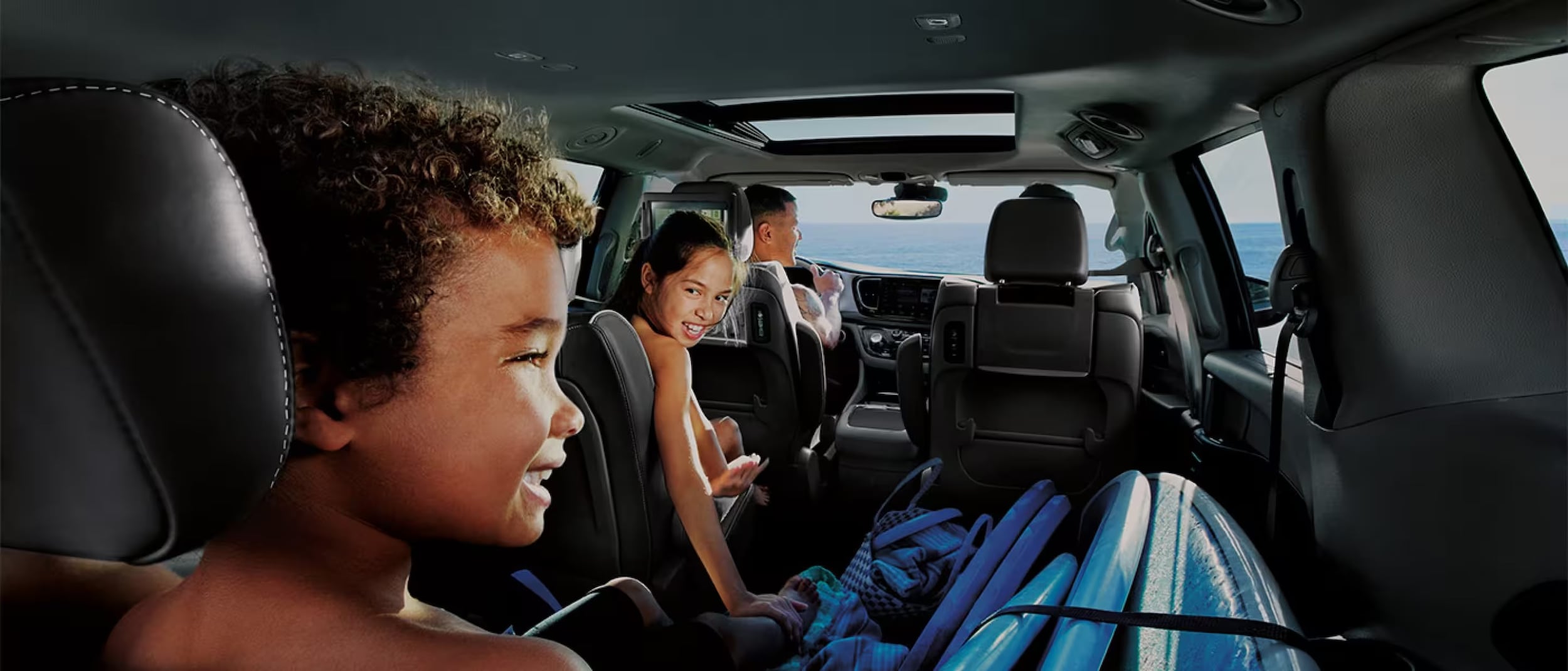 Interior of the 2026 Chrysler Pacifica Near Orange