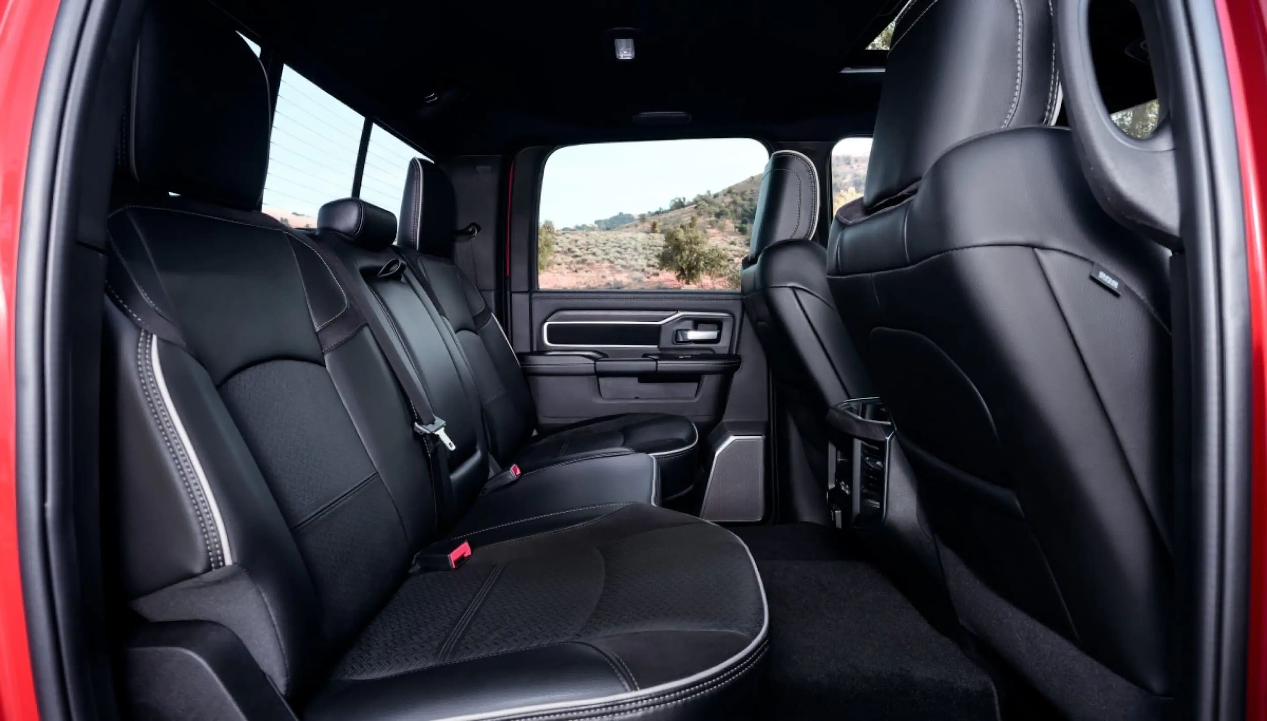  Interior of the 2026 Ram 2500 near Orange