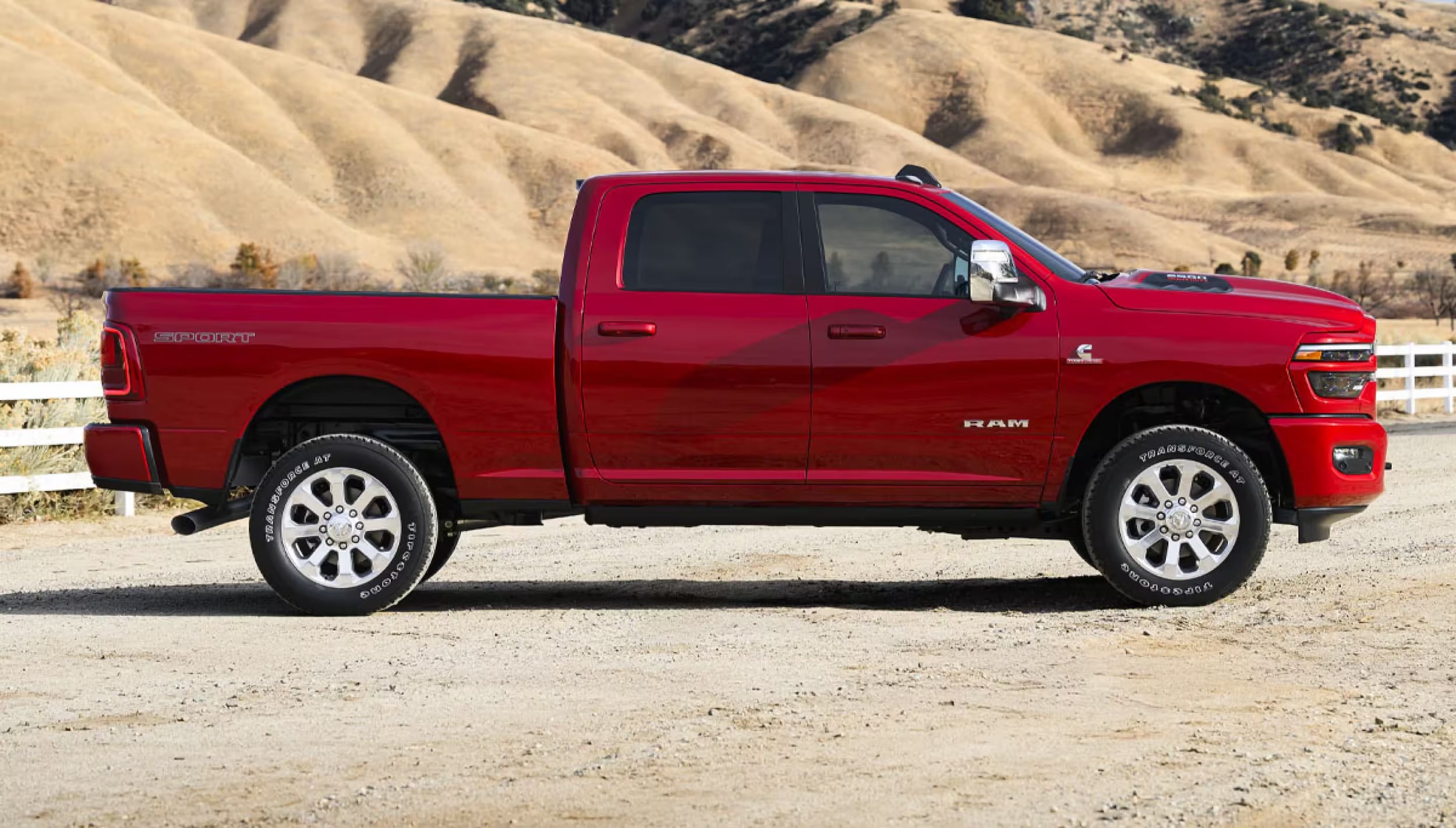  Exterior design of the 2026 Ram 2500 near Baytown