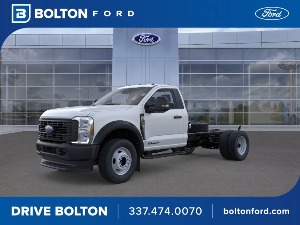 New 2026 Ford Super Duty F-550 DRW XL 4WD Reg Cab 145 WB 60 CA Truck