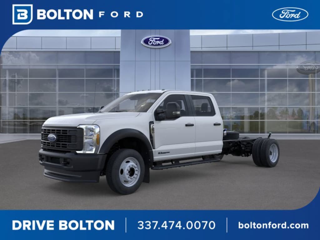 New 2026 Ford Super Duty F-550 DRW XL 4WD Crew Cab 179 WB 60 CA Truck