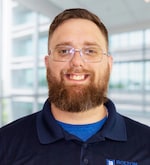 Staff member Aaron Delahoussaye from ID_2c7b70