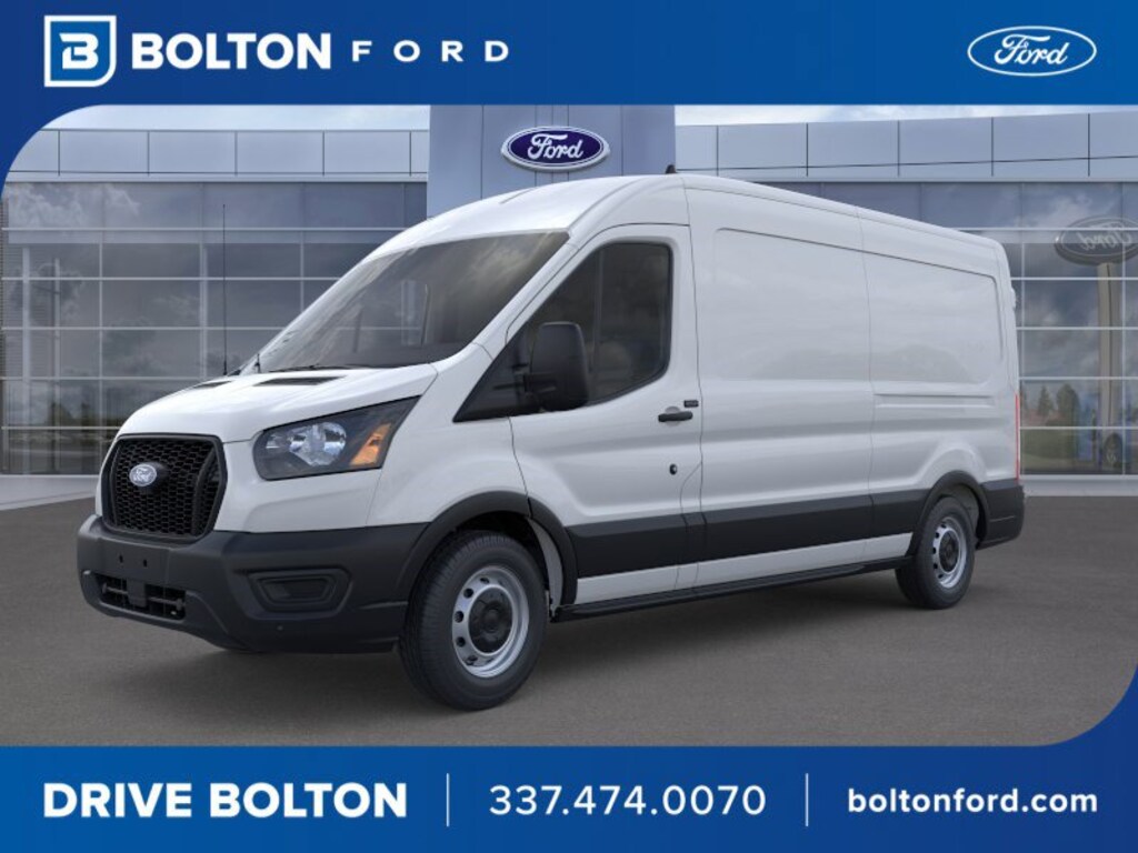 New 2026 Ford Transit Cargo Van T-250 148 Med Rf 9150 Gvwr RWD Van
