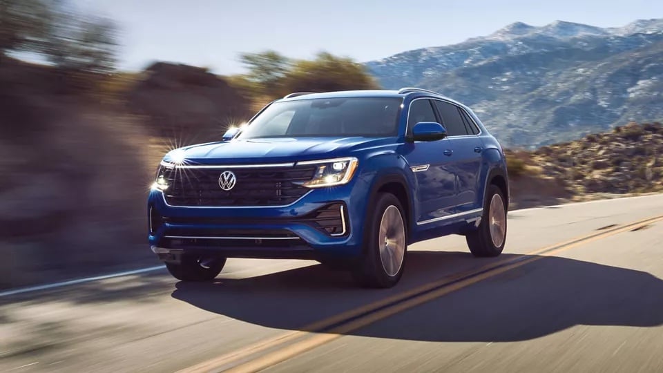 2026 Volkswagen Atlas Cross Sport driving in Lake Charles