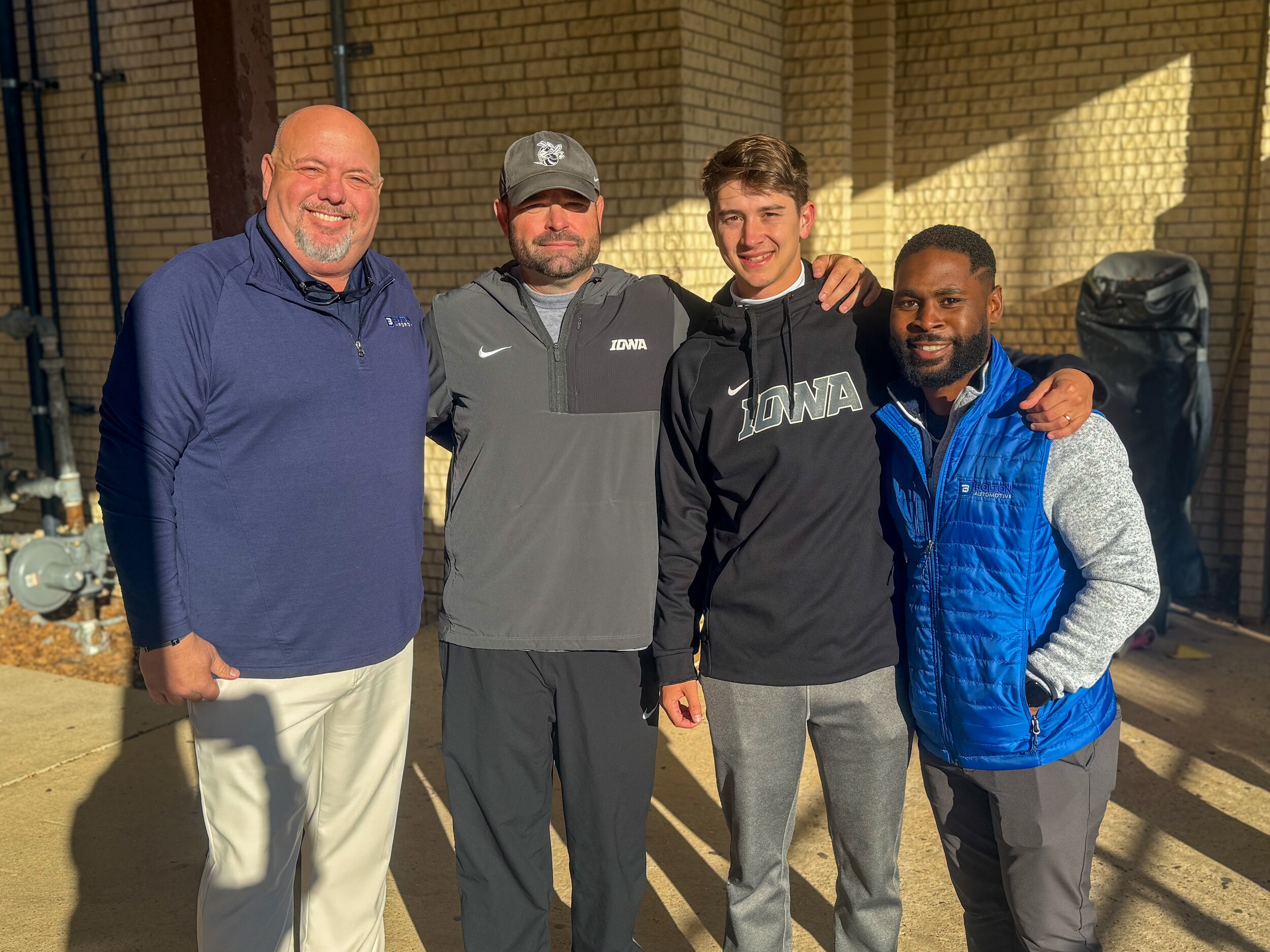 Iowa High School Football Team Meal in Lake Charles