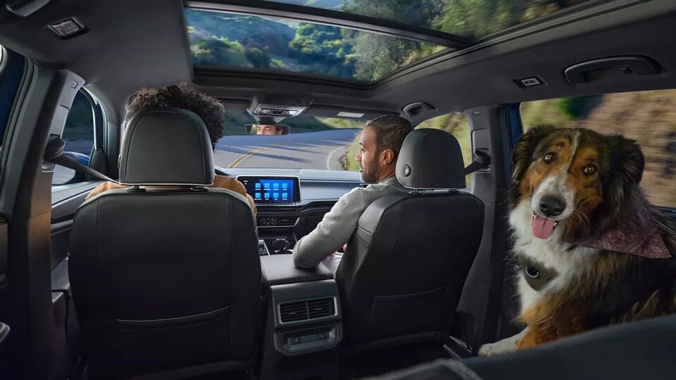  Interior of the 2026 Volkswagen Atlas Cross Sport near Lafayette
