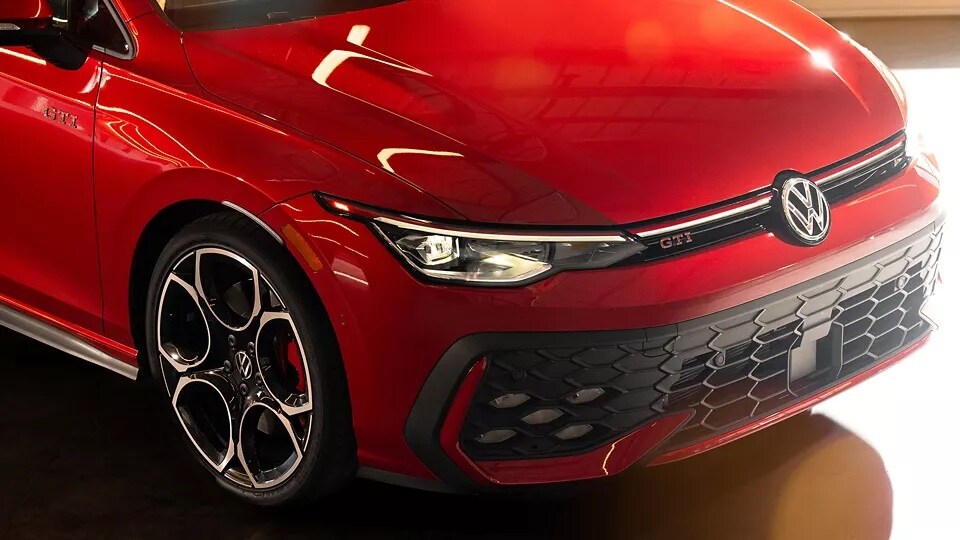  Grille of the 2026 Volkswagen Golf GTI in Lake Charles
