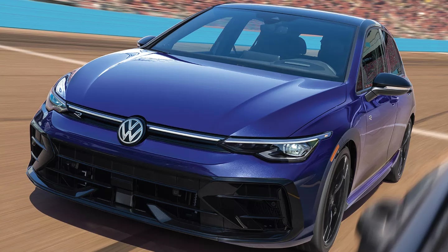2026 Volkswagen Golf GTI driving in Lafayette