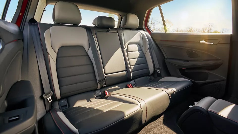  Interior seats of the 2026 Volkswagen Golf GTI near Beaumont