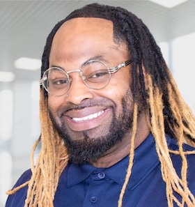 Staff member Terez 'Big T' Jackson  from ID_e3b0e1f34d71