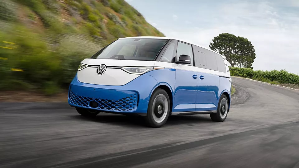 2025 Volkswagen ID. Buzz driving in Lake Charles, LA