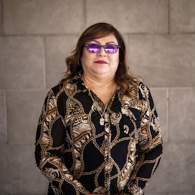 Staff member Andrea Sotelo from 10040b3e0822