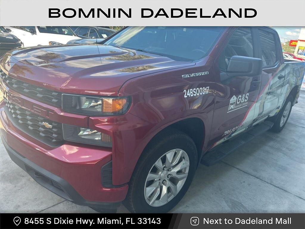 Used 2021 Chevrolet Silverado 1500 Custom Truck