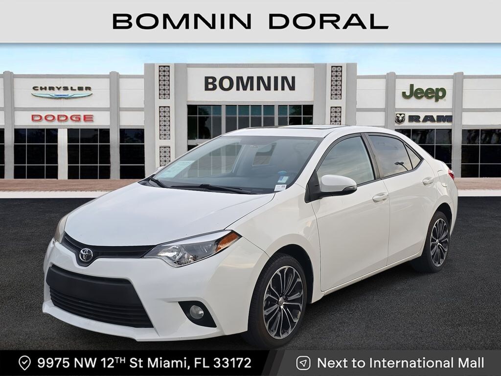 Used 2015 Toyota Corolla S Plus Sedan