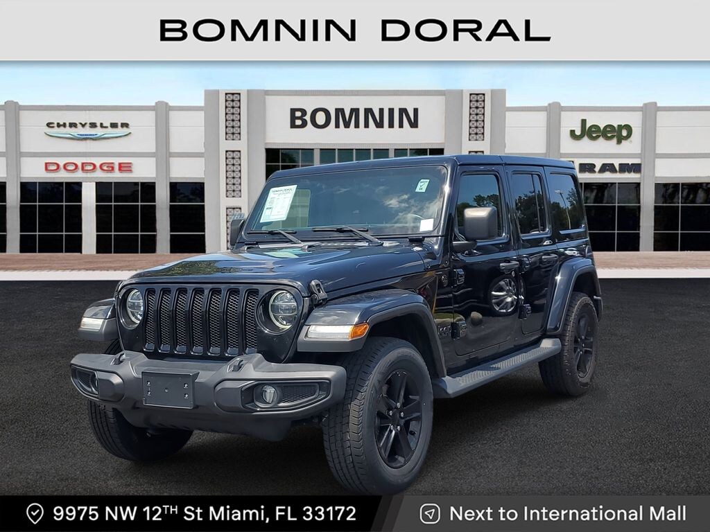 Used 2021 Jeep Wrangler Unlimited Sahara Altitude SUV