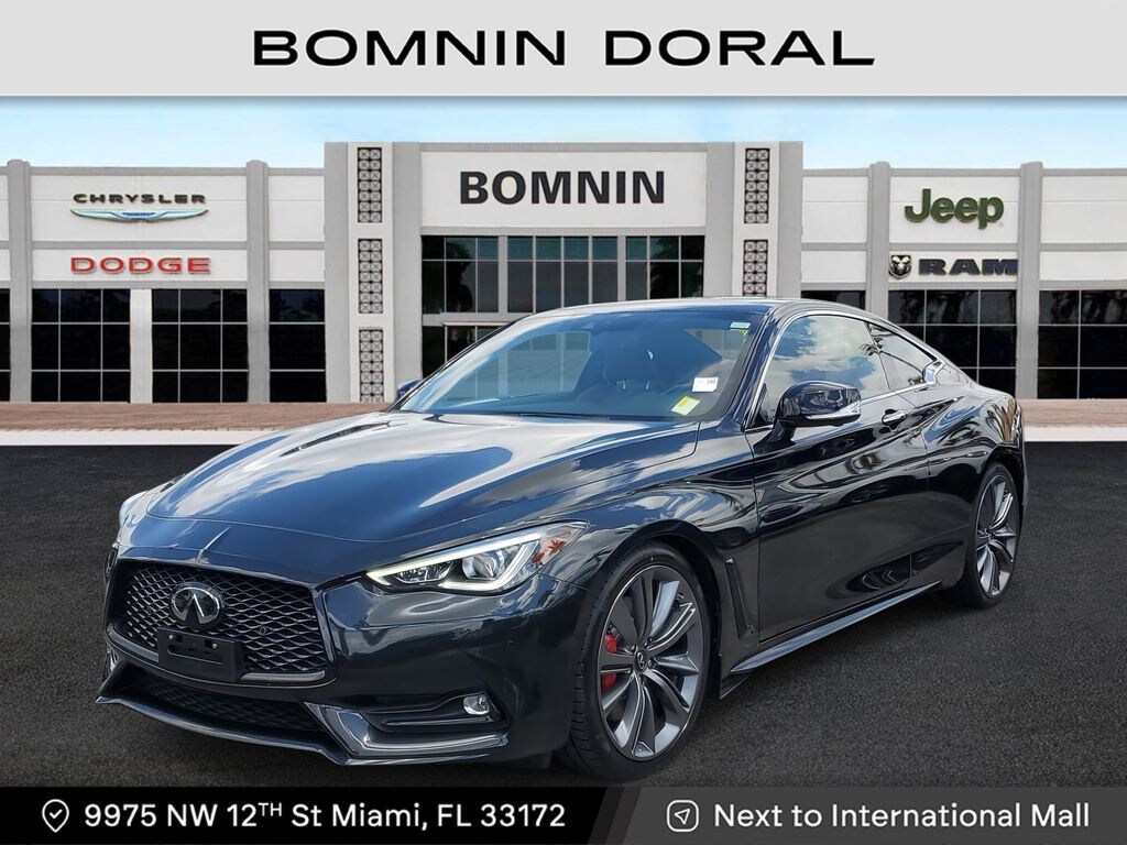 Used 2022 INFINITI Q60 Red Sport 400 Coupe