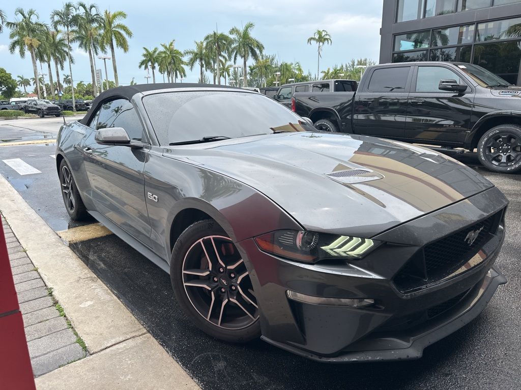 2019 Ford Mustang GT Premium Convertible photo 2