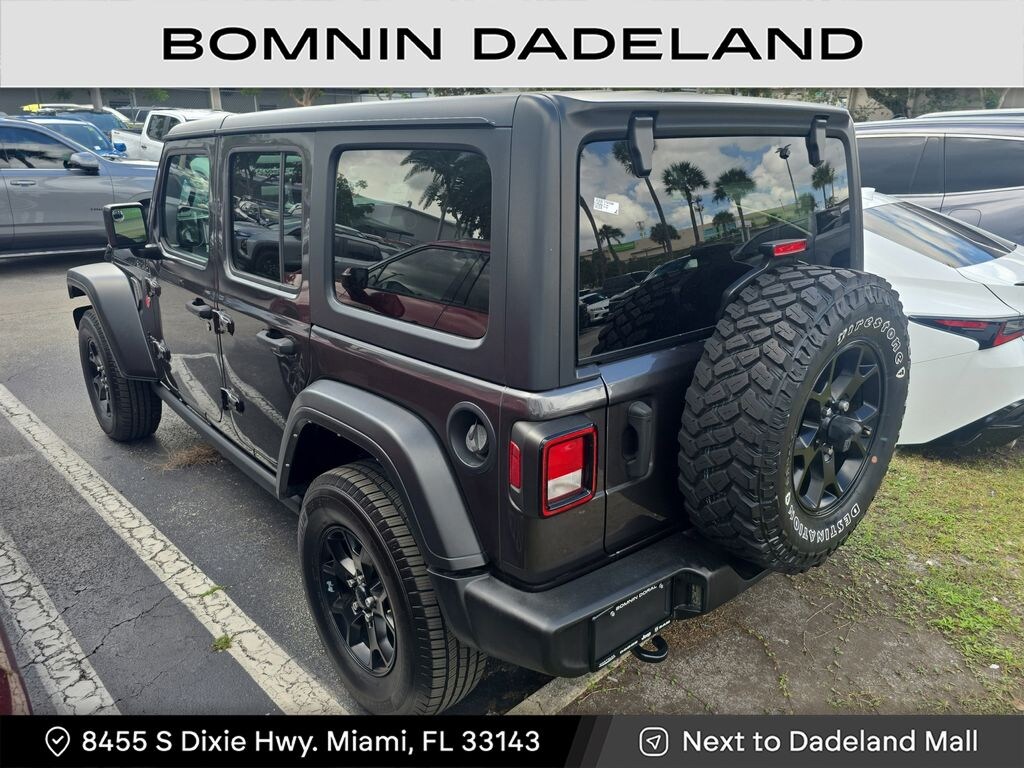 Used 2021 Jeep Wrangler Unlimited Willys SUV