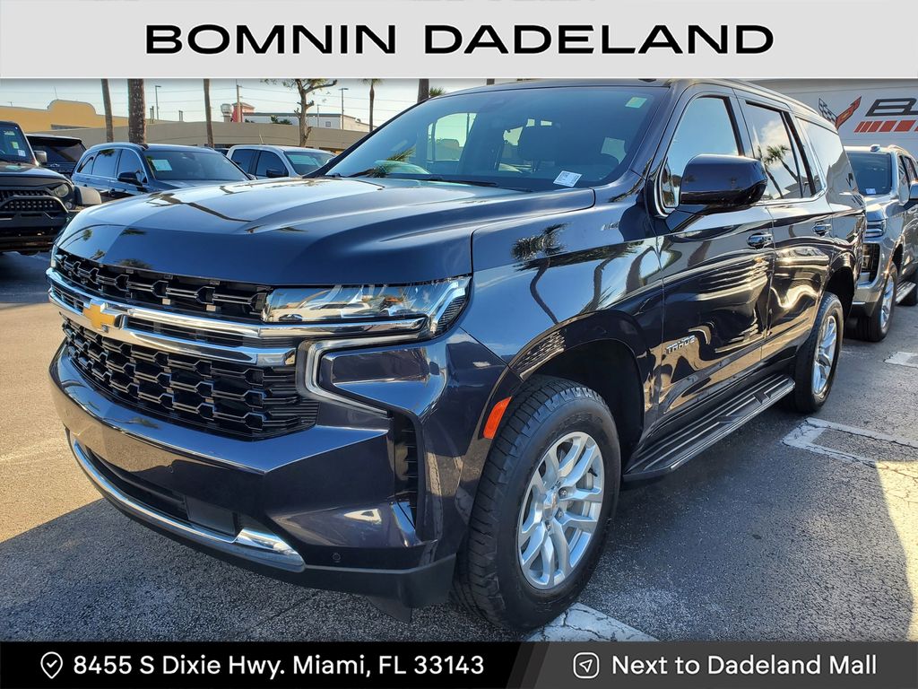 Used 2022 Chevrolet Tahoe LS with VIN 1GNSCMKD7NR221144 for sale in Miami, FL