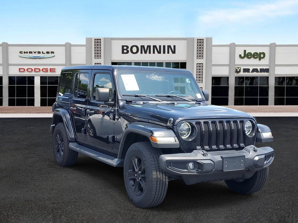 Used 2021 Jeep Wrangler Unlimited Sahara Altitude SUV