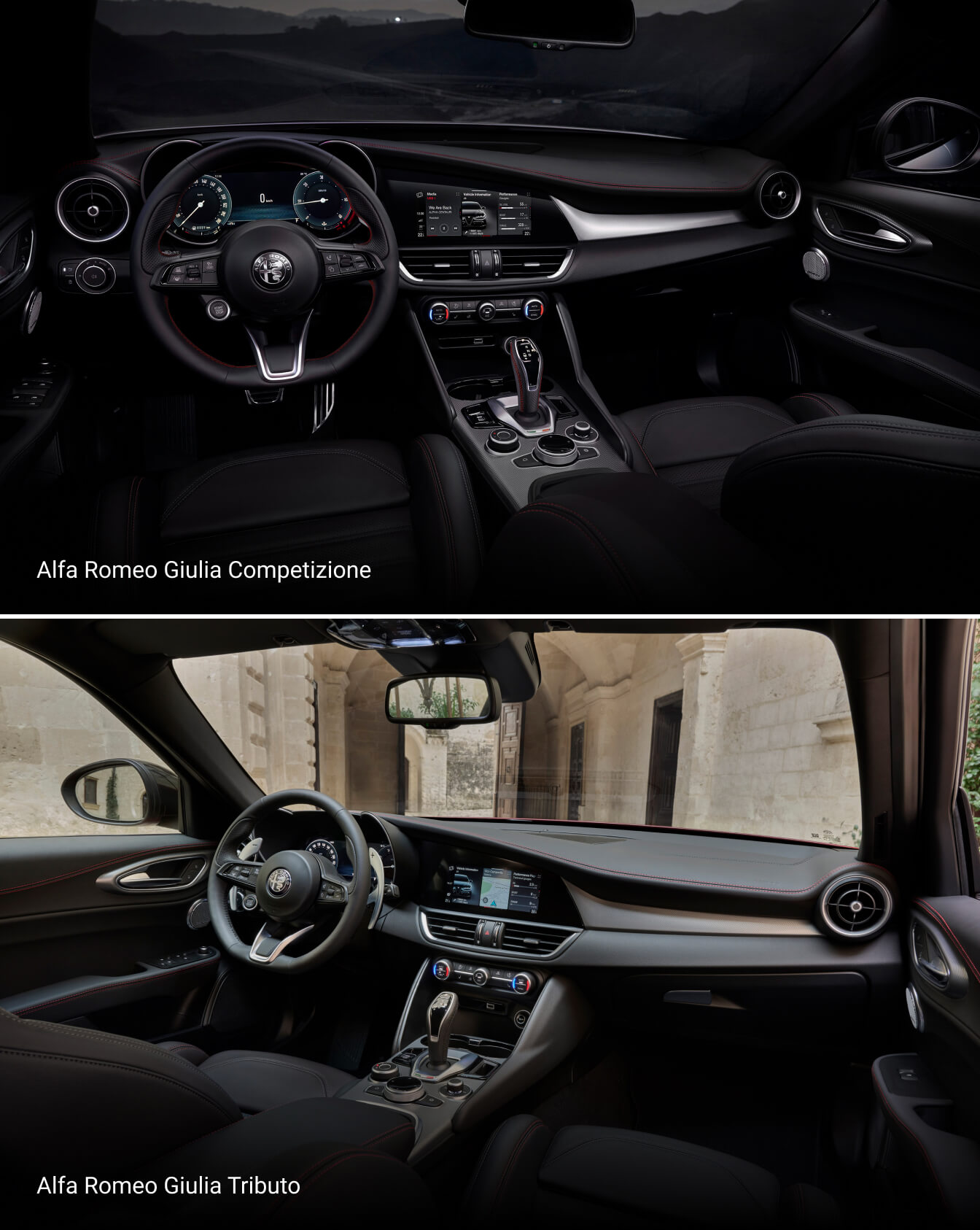Alfa Romeo Giulia Interior Colors