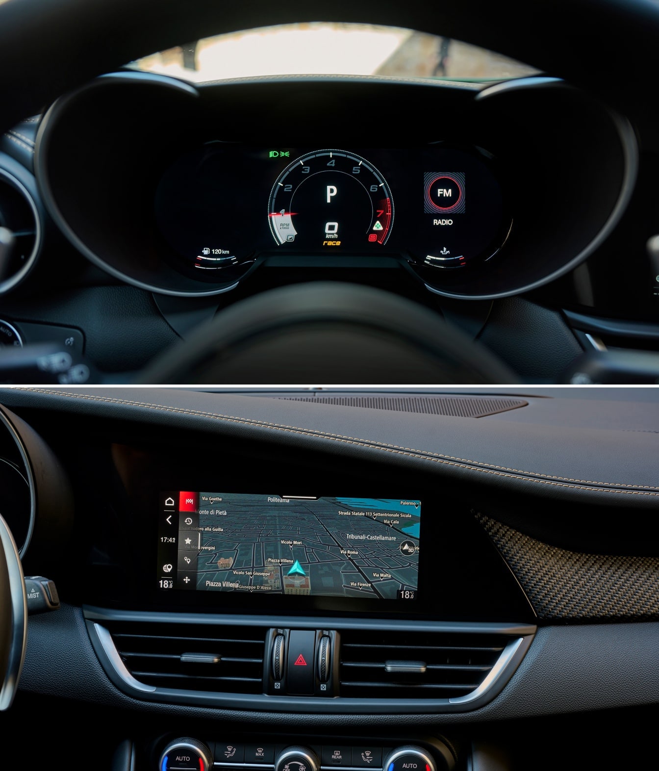Alfa Romeo Stelvio Interior Features