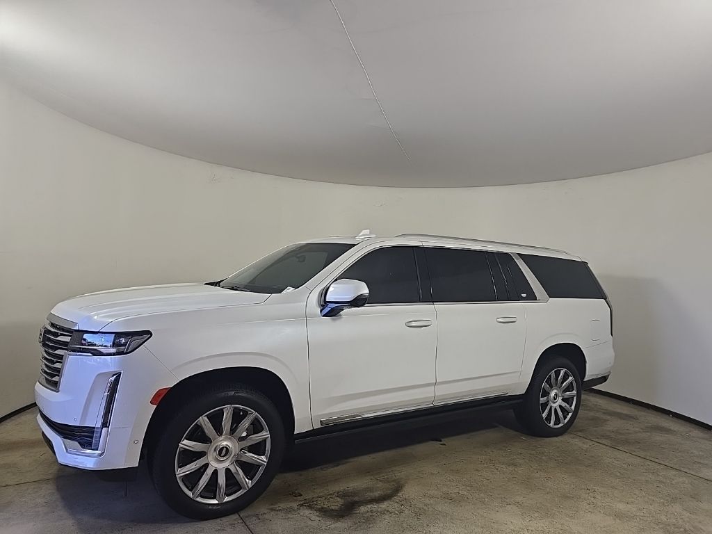 Used 2023 Cadillac Escalade ESV Premium Luxury Platinum with VIN 1GYS4MKL2PR219148 for sale in Miami, FL