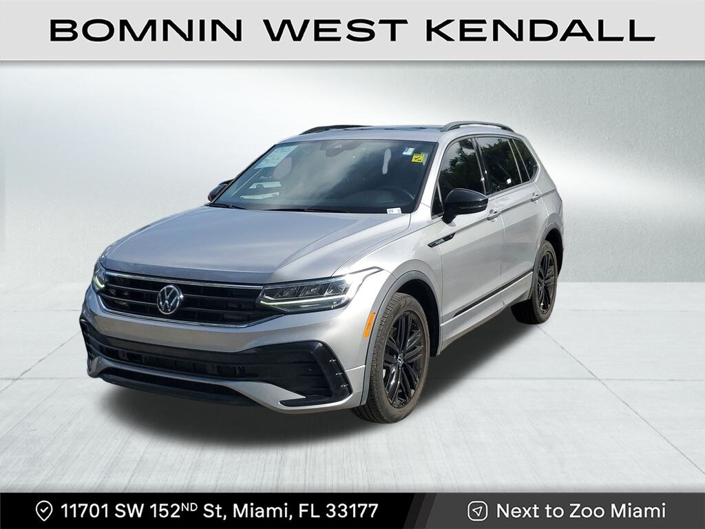 Used 2022 Volkswagen Tiguan 2.0T SE R-Line Black SUV