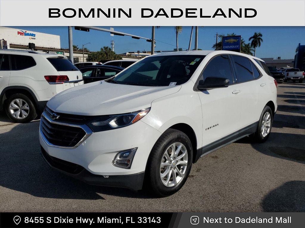 Used 2018 Chevrolet Equinox LS with VIN 2GNAXHEV3J6133063 for sale in Miami, FL