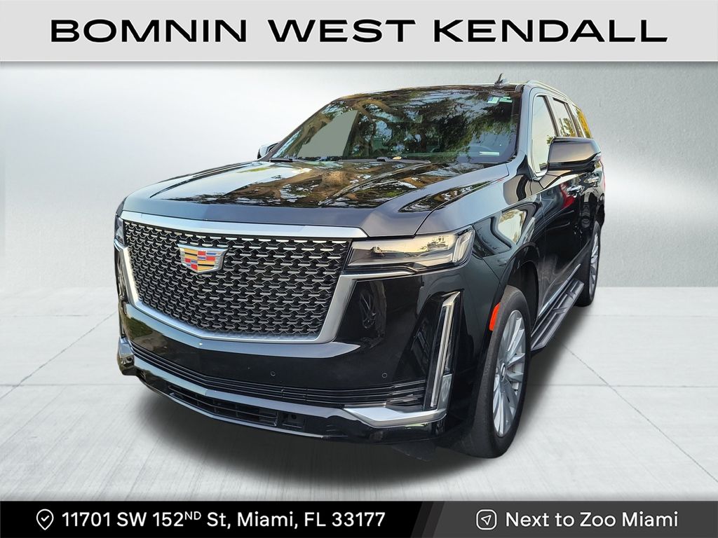 Used 2023 Cadillac Escalade Luxury with VIN 1GYS3AKL0PR380230 for sale in Miami, FL