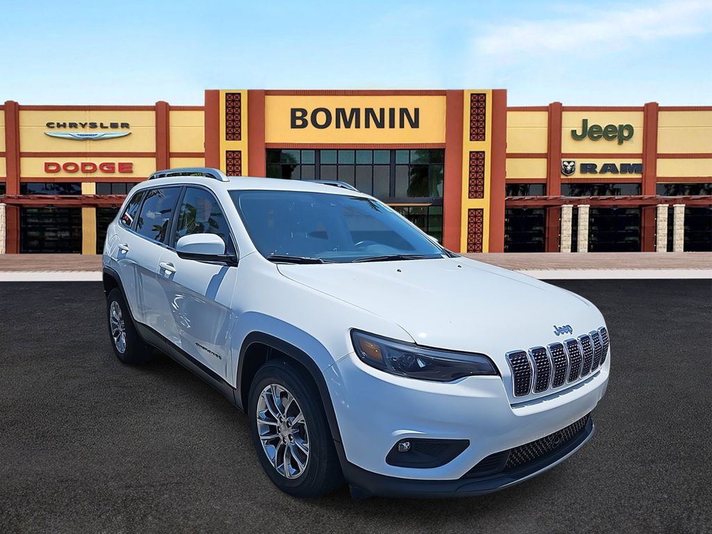 Used 2021 Jeep Cherokee Latitude Lux with VIN 1C4PJLMX2MD134513 for sale in Miami, FL