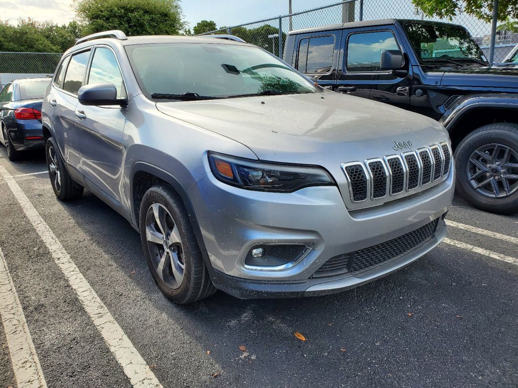 Used 2019 Jeep Cherokee Limited with VIN 1C4PJLDN9KD340990 for sale in Miami, FL