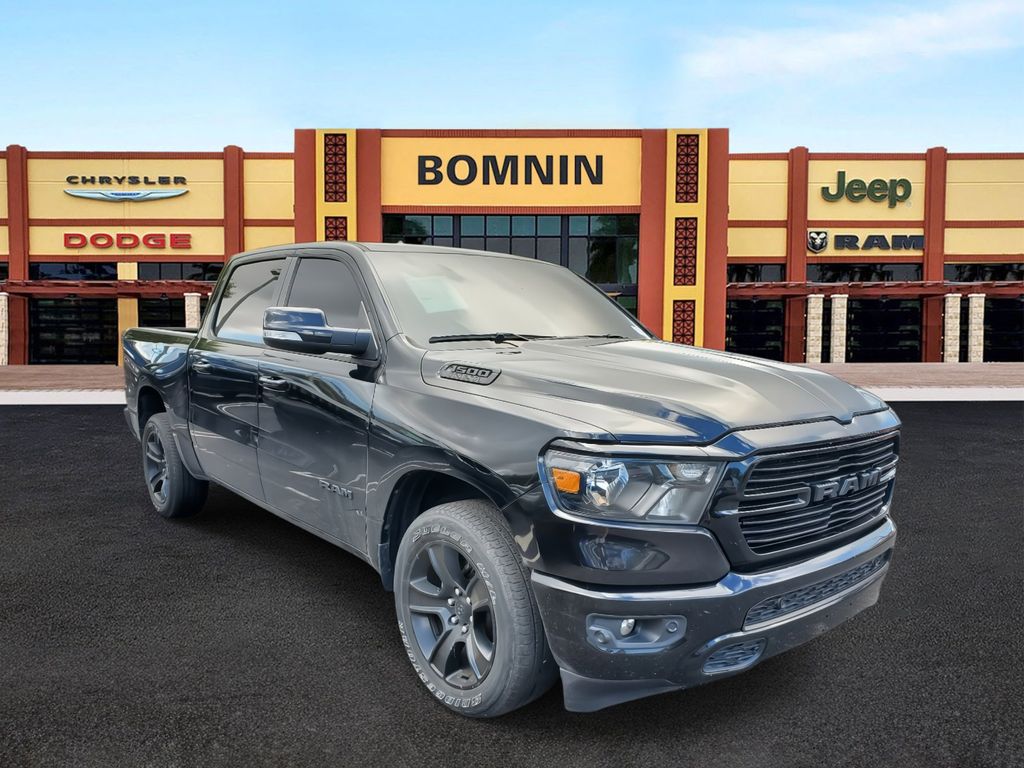 Used 2021 RAM Ram 1500 Pickup Big Horn/Lone Star with VIN 1C6RREFT1MN574053 for sale in Miami, FL