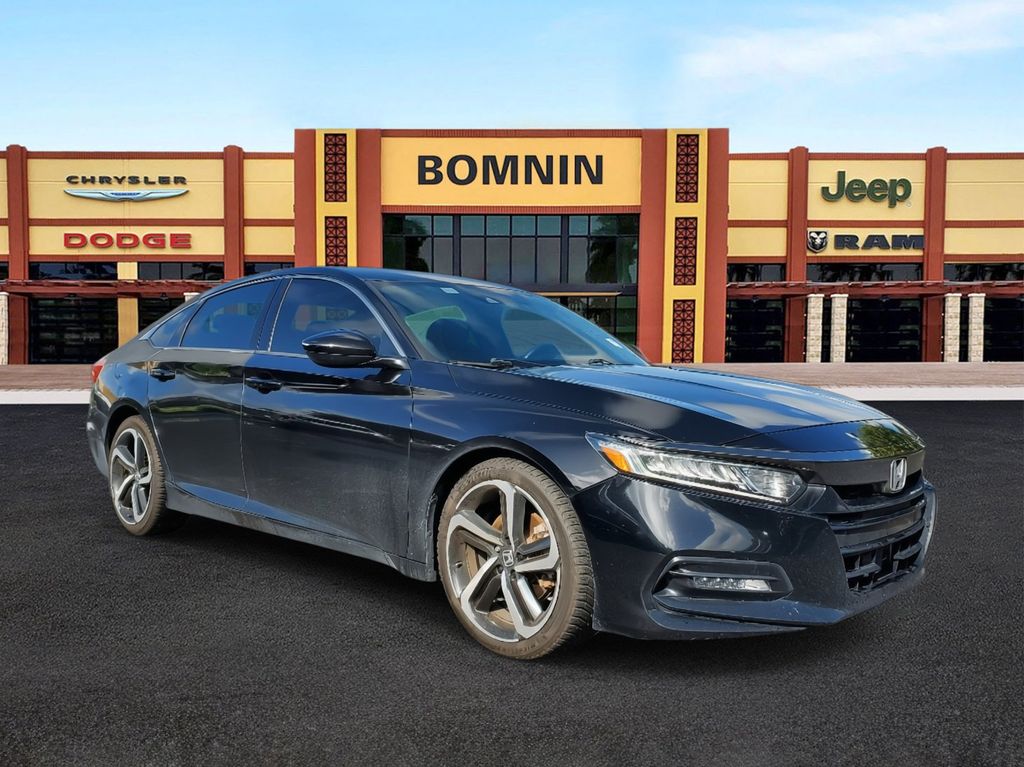 Used 2018 Honda Accord Sport with VIN 1HGCV1F34JA103361 for sale in Miami, FL