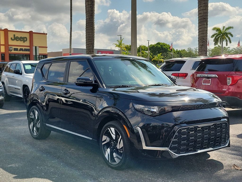 Used 2023 Kia Soul GT-Line with VIN KNDJ53AU0P7854612 for sale in Miami, FL