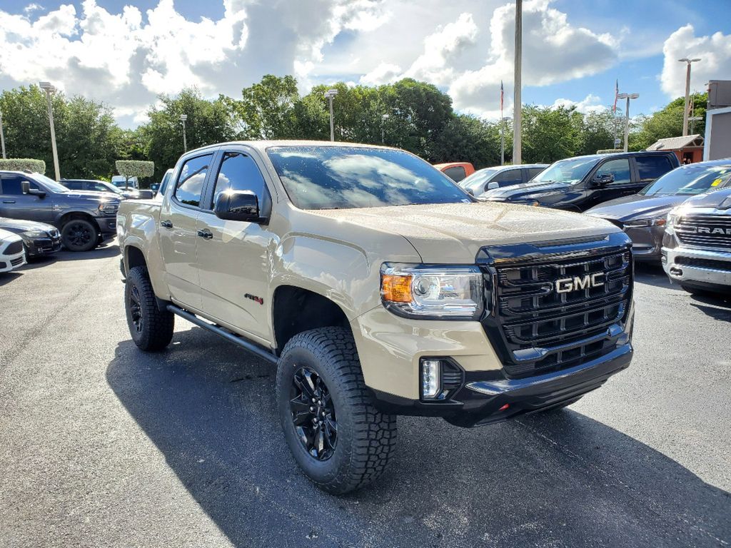 Used 2021 GMC Canyon AT4 with VIN 1GTG6FEN5M1287081 for sale in Miami, FL