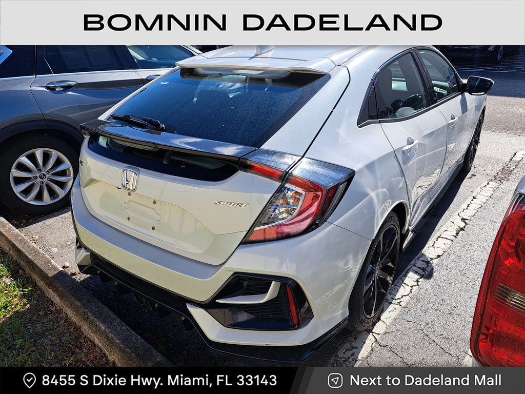 Used 2021 Honda Civic Sport Hatchback