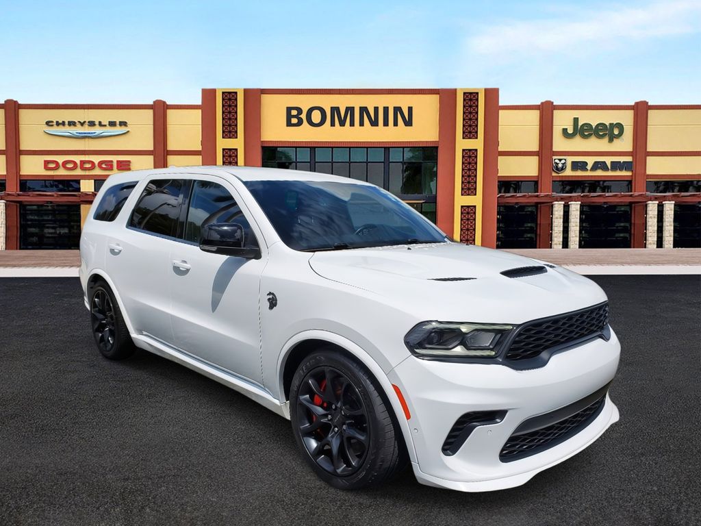 Used 2021 Dodge Durango SRT Hellcat with VIN 1C4SDJH94MC689230 for sale in Miami, FL