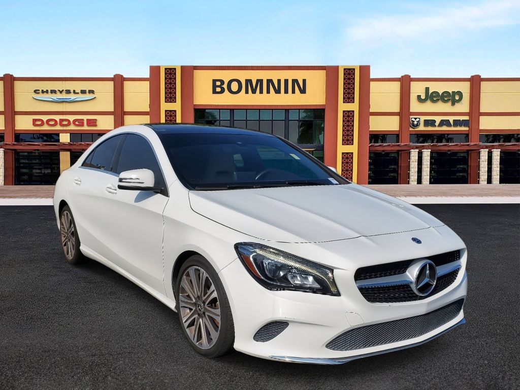 Used 2018 Mercedes-Benz CLA CLA250 with VIN WDDSJ4EB0JN670729 for sale in Miami, FL