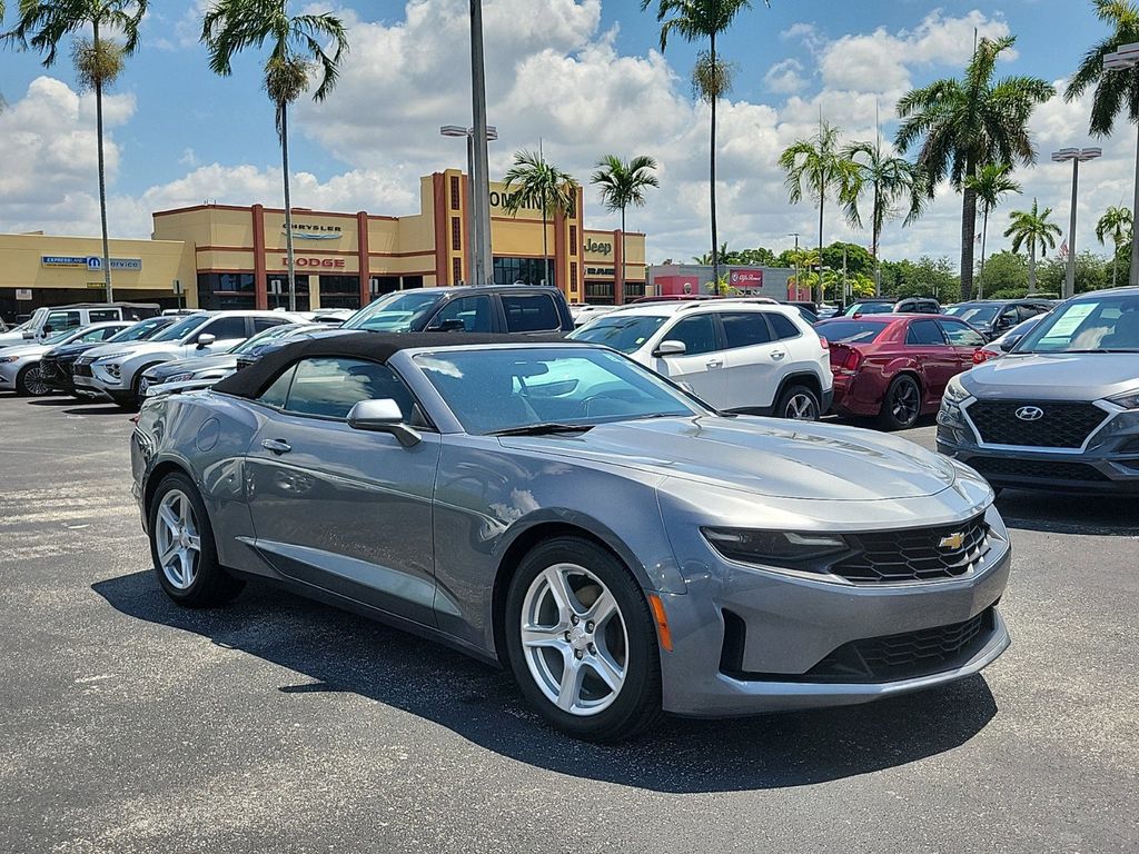 Used 2020 Chevrolet Camaro 1LT with VIN 1G1FB3DX8L0118131 for sale in Miami, FL