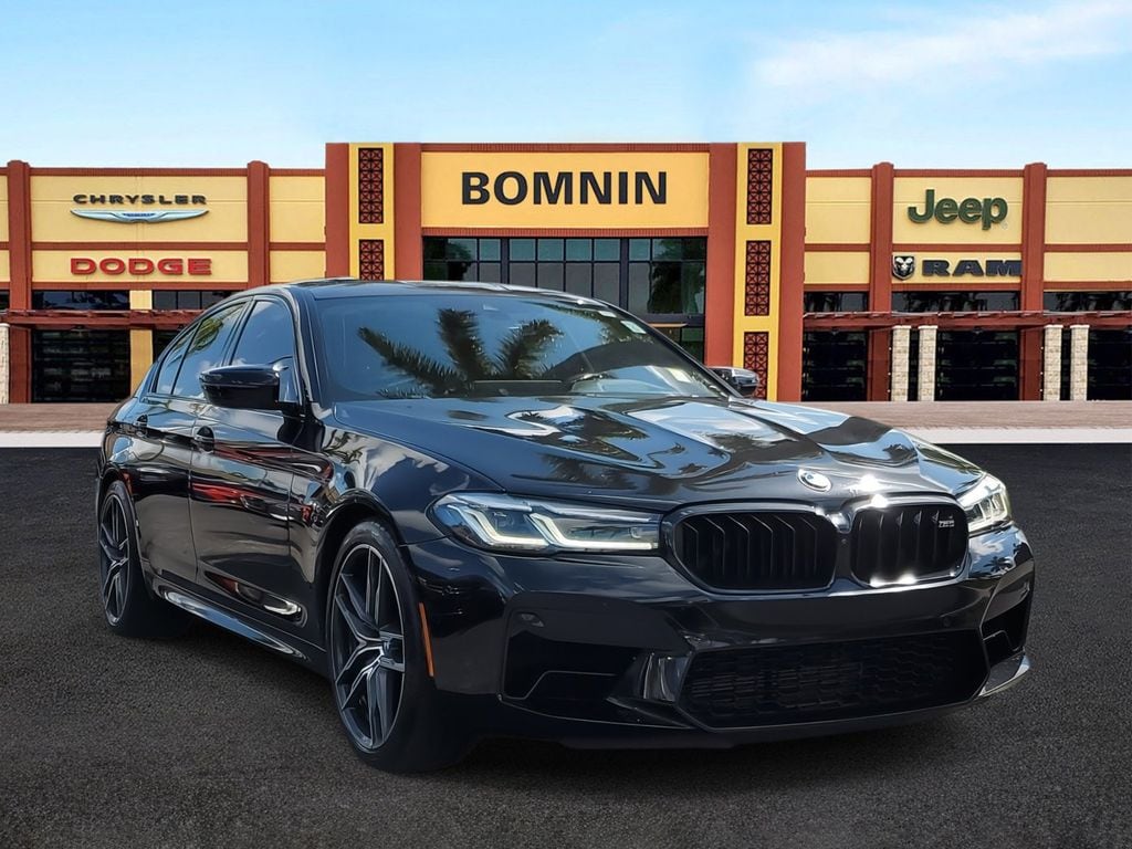 Used 2021 BMW M5 Base with VIN WBS83CH05MCG38602 for sale in Miami, FL