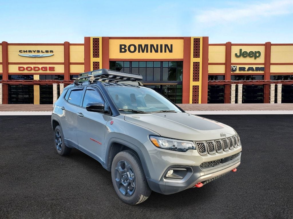 Used 2023 Jeep Compass Trailhawk with VIN 3C4NJDDN2PT559823 for sale in Miami, FL