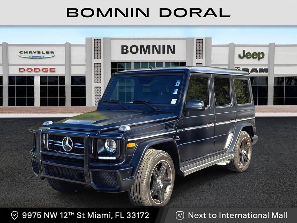 Used 2015 Mercedes-Benz G-Class G 63 AMG® SUV