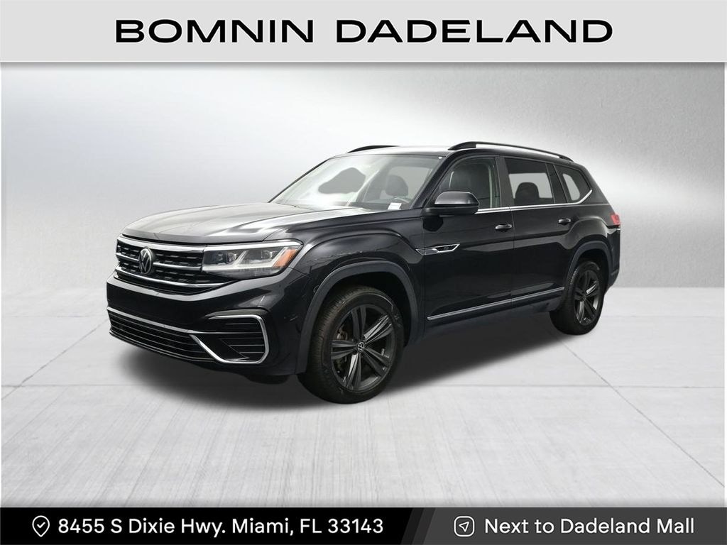 Used 2021 Volkswagen Atlas 3.6L V6 SE w/Technology R-Line SUV